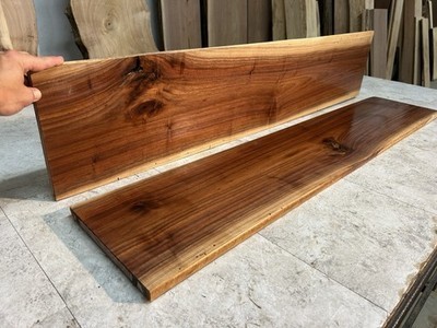 2 Pack Walnut Shelves J-274 