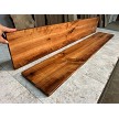 Side view 58 inch cherry kiln dried cherry shelf wood O-274 