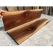 Reclaimed walnut shelves showing rustic figure P-274 