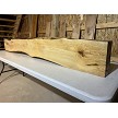 84.75 inch live edge ash fireplace mantel kiln dried solid wood beam 
