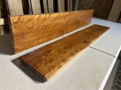 43 inch reclaimed kiln dried cherry wood shelves V-274 